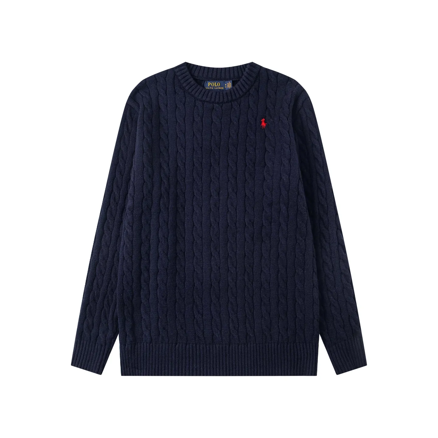 P210 model number: Y195 Ralph Lauren men's round neck sweater men's hemp flower original collar sweater. The version is really good-looking. It can be worn alone or as a jacket to be worn inside or outside. The upper body shows personal fashion charm. Four colors are available. The same style for men and women. A must-see item for new summer products. Tag, hanging grain, washed, packaging bag, full set of accessories. Very good appearance, super exquisite workmanship. Size: S-XL